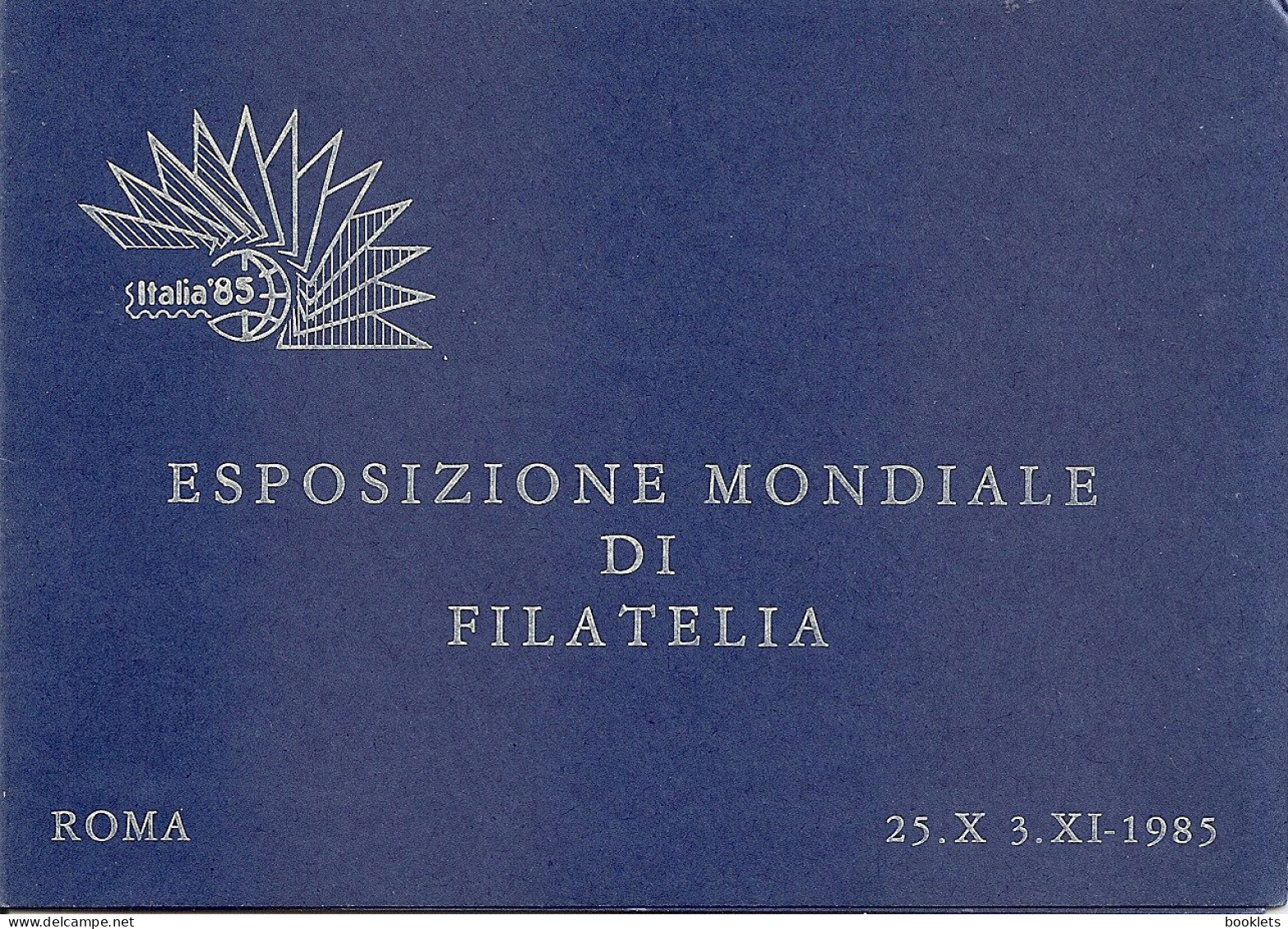 ITALY, 1985, Booklet D, World Stamp Exhibition, Roma 1985 - Non Classificati