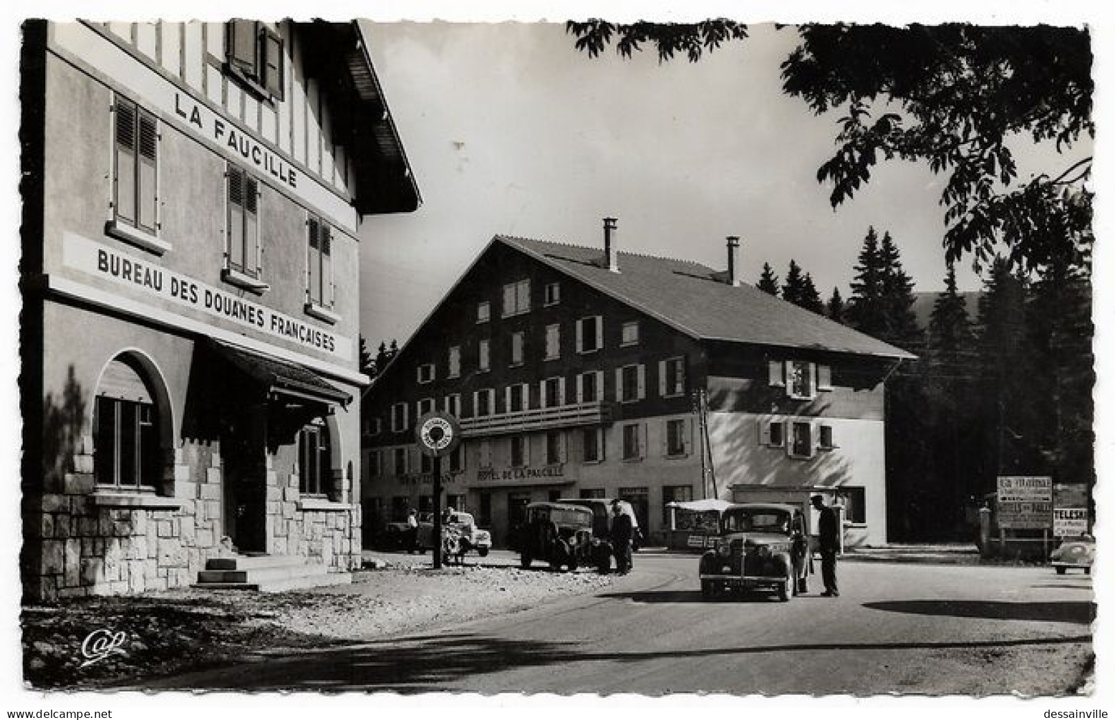 AIN - COL DE LA FAUCILLE - Le Bureau Des Douanes Françaises - Ohne Zuordnung