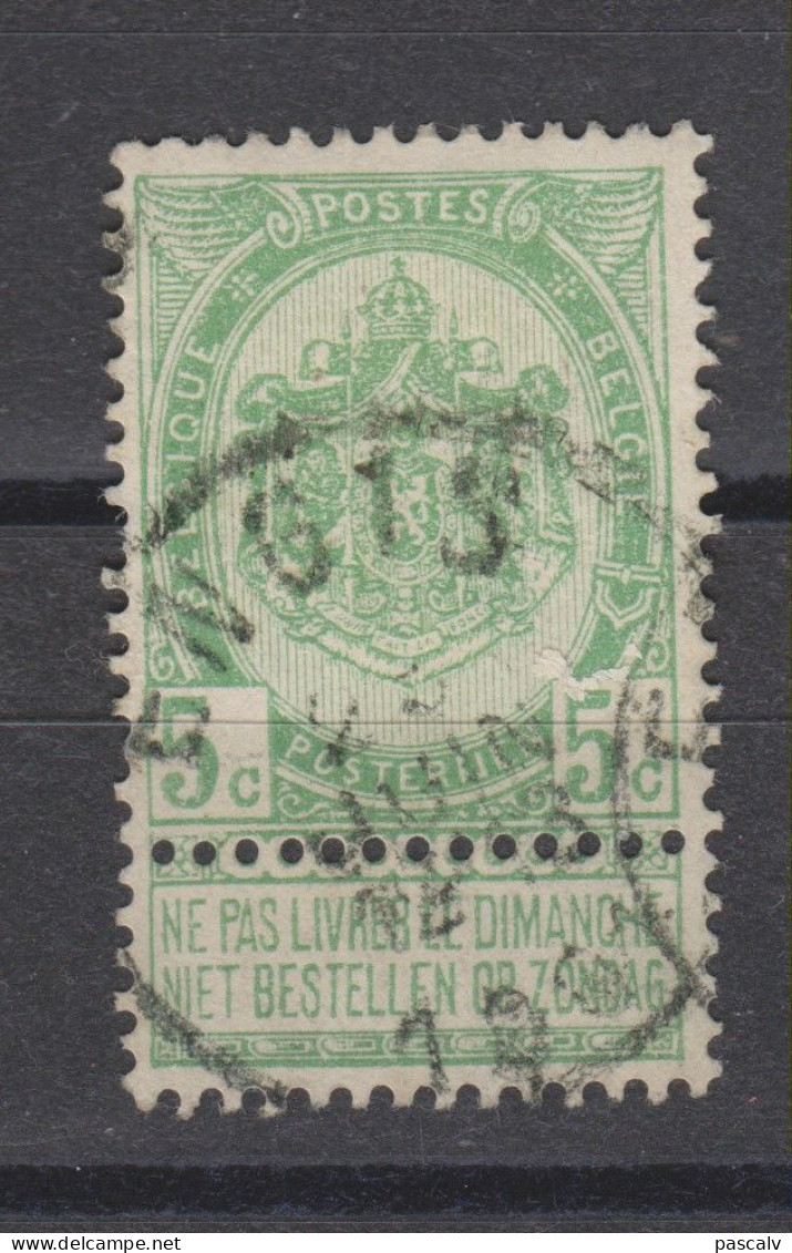 COB 56 Oblitération Centrale ENGIS - 1893-1907 Stemmi