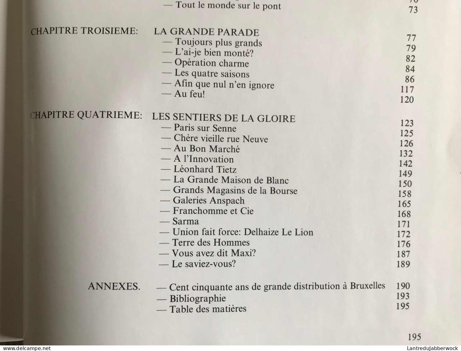 Georges RENOY Les Grands Magasins BRUXELLES Régionalisme Au Bon Marché Innovation Anspach Bourse Delhaize Franchomme - Belgio