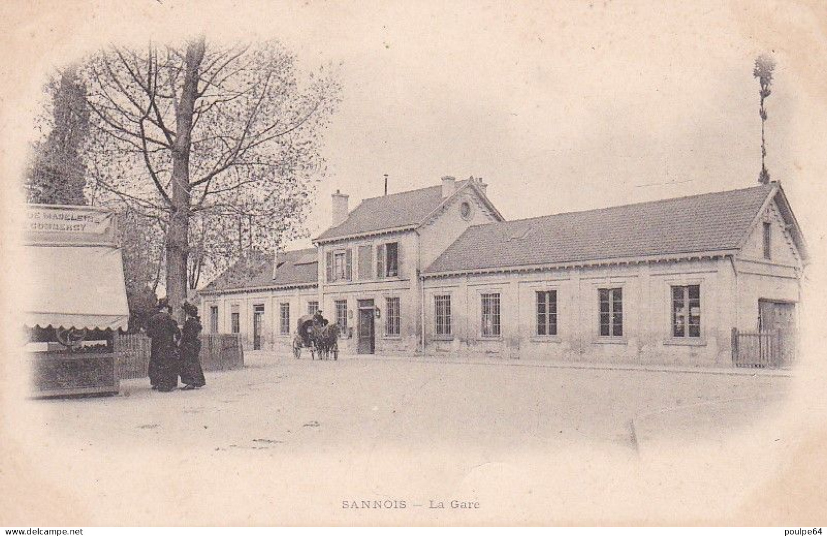 La Gare : Vue Extérieure - Sannois