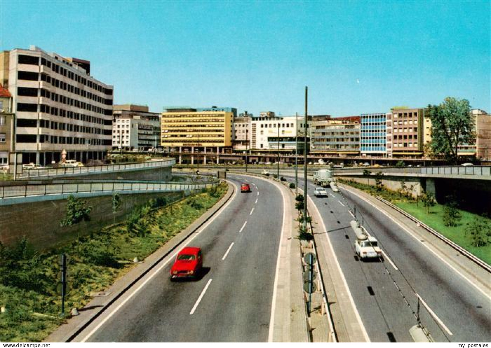 73887206 Saarbruecken Stadtautobahn Saarbruecken - Saarbrücken