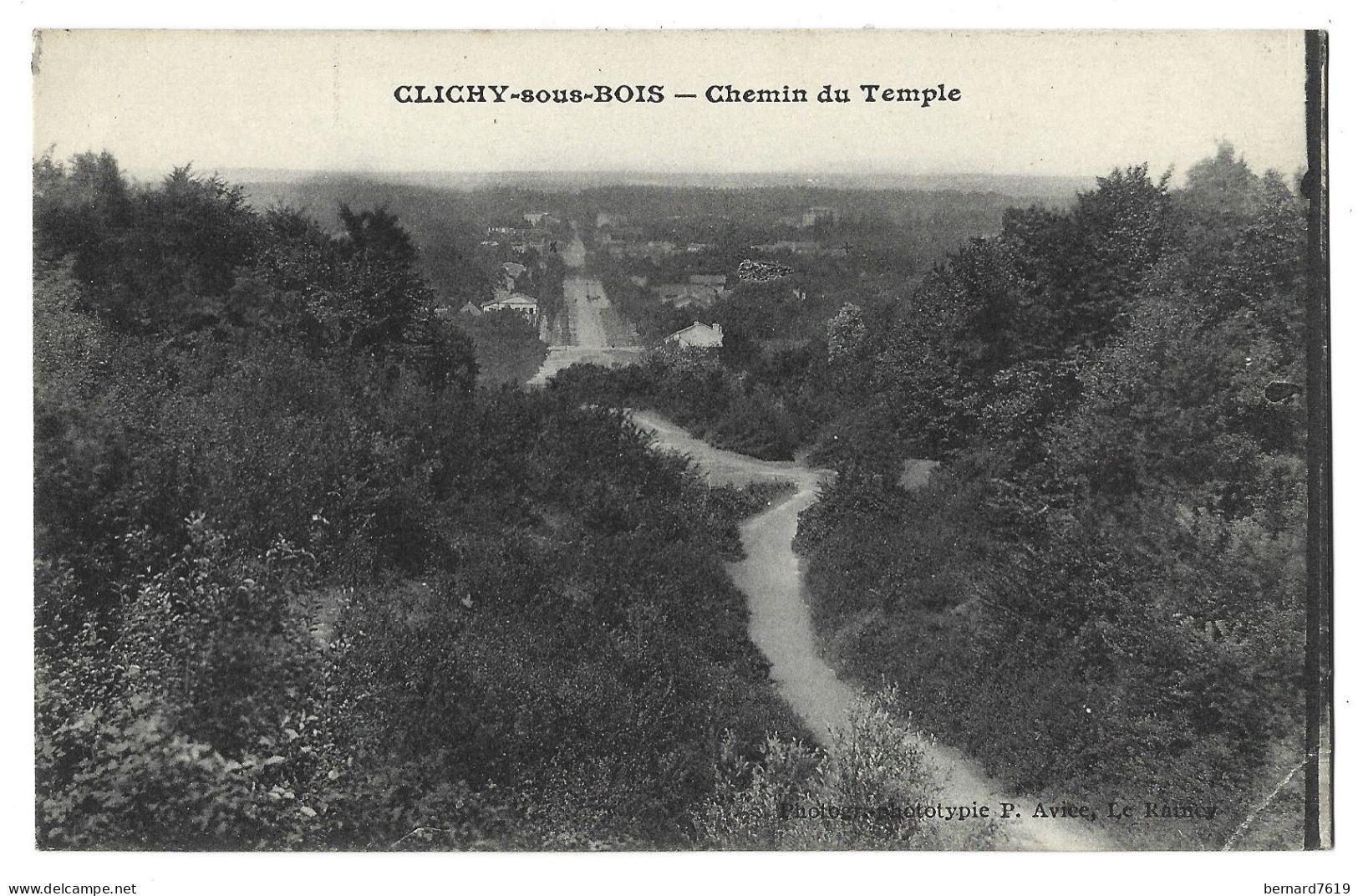 93  Clichy Sous Bois - Chemin Du Temple - Clichy Sous Bois