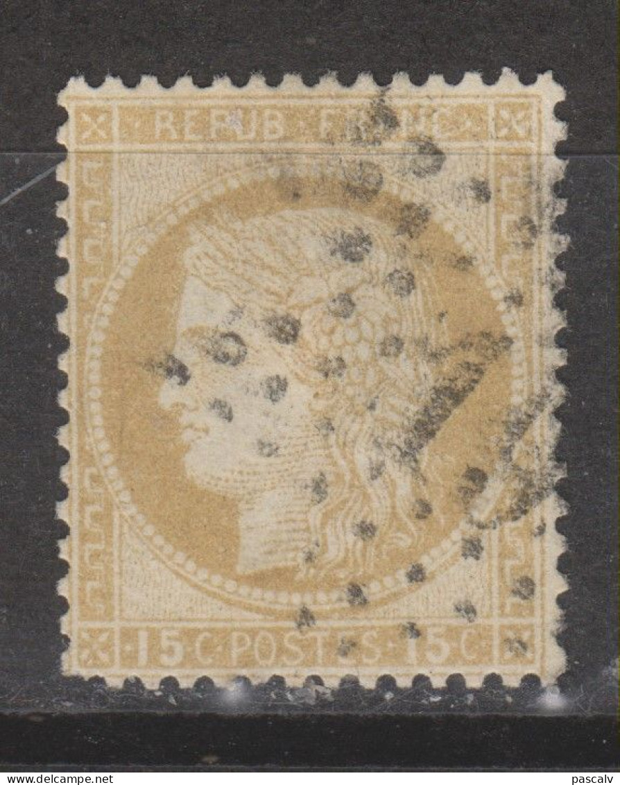 Yvert 55 Oblitération étoile De Paris 19 - 1871-1875 Cérès