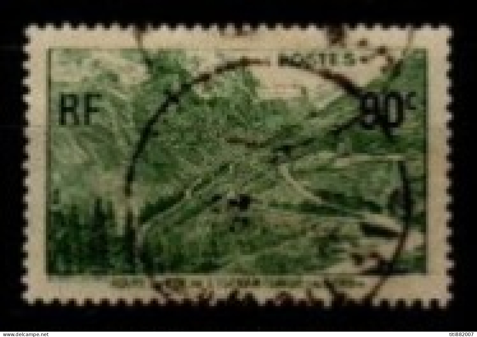 FRANCE    -   1937 .   Y&T N°  358 Oblitéré.    Col  De  L' Iseran - Used Stamps