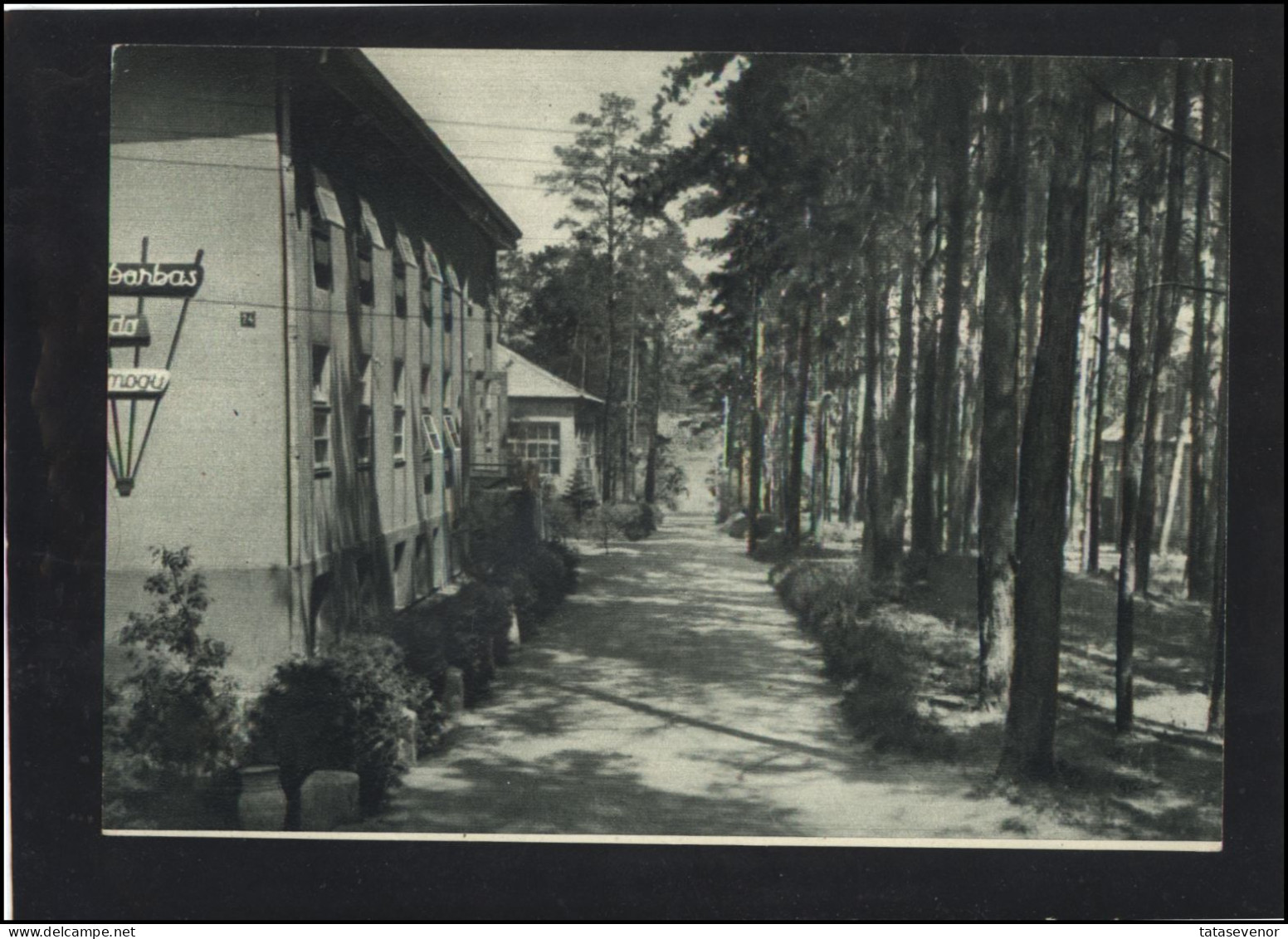 Post Card Lithuania LT Pc 120 BIRSTONAS Spalis Sanatorium - Litouwen