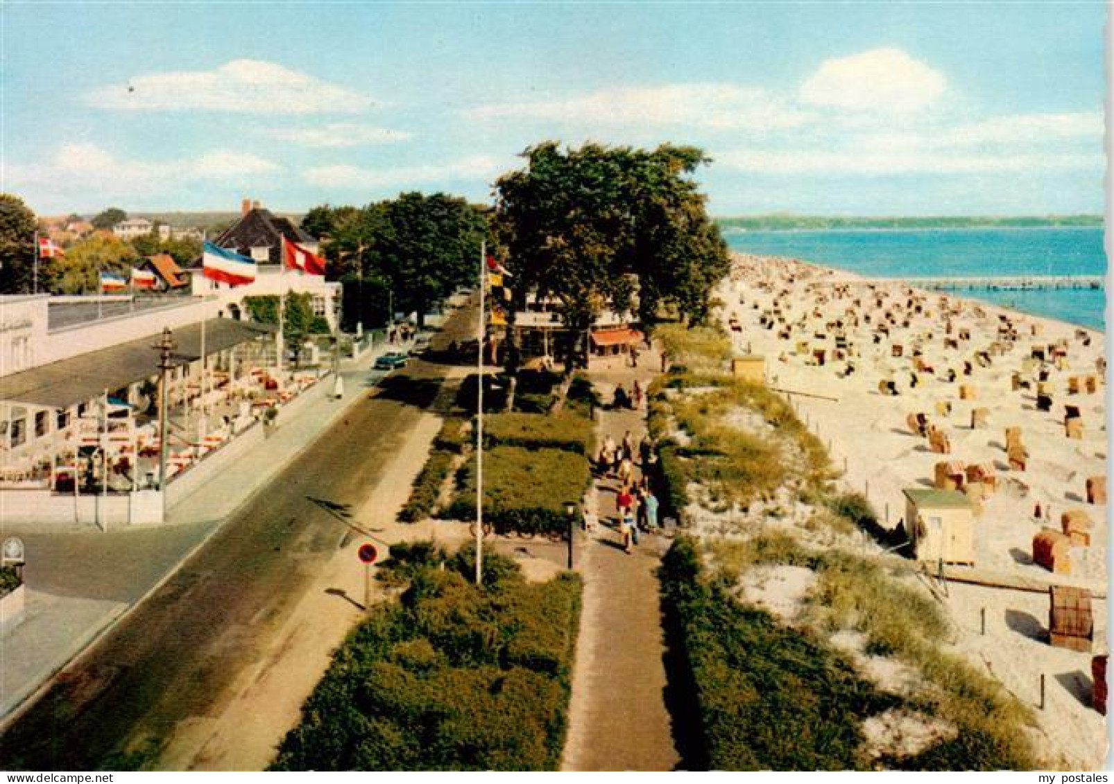 73887020 Scharbeutz Ostseebad Strand Promenade Scharbeutz Ostseebad - Scharbeutz