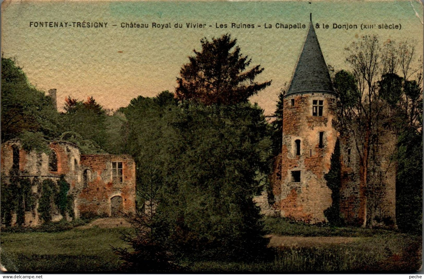 N°969 W -cpa Fontenay Trésigny -château Royal Du Vivier- - Fontenay Tresigny