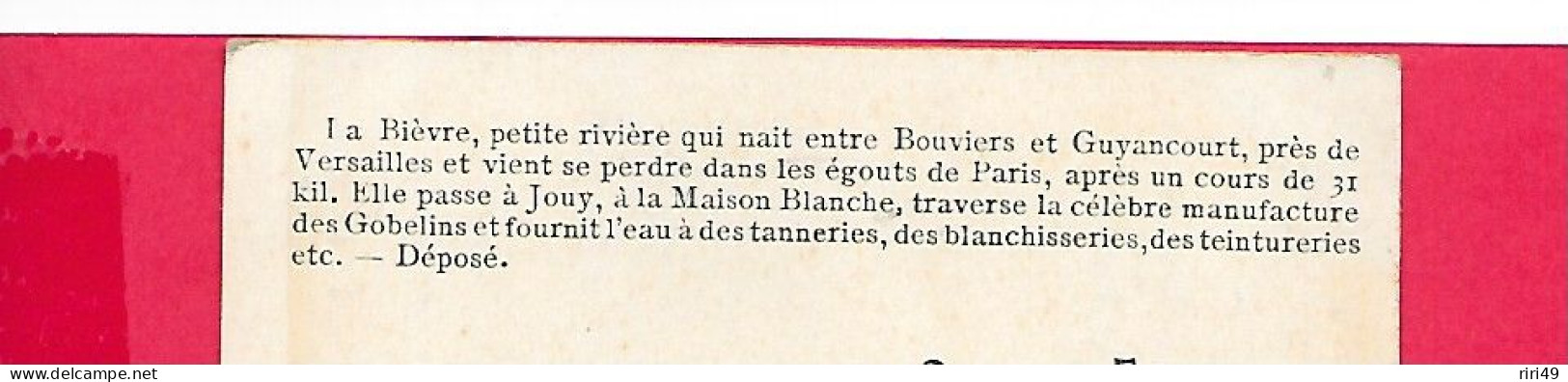 Cpa 75  PARIS 13eme, Coin Pittoresque De La Bièvre, Rivière, Animation Dos Vierge Et Divisé, VOIR SCANNEs  BELLE CARTE - Distrito: 13