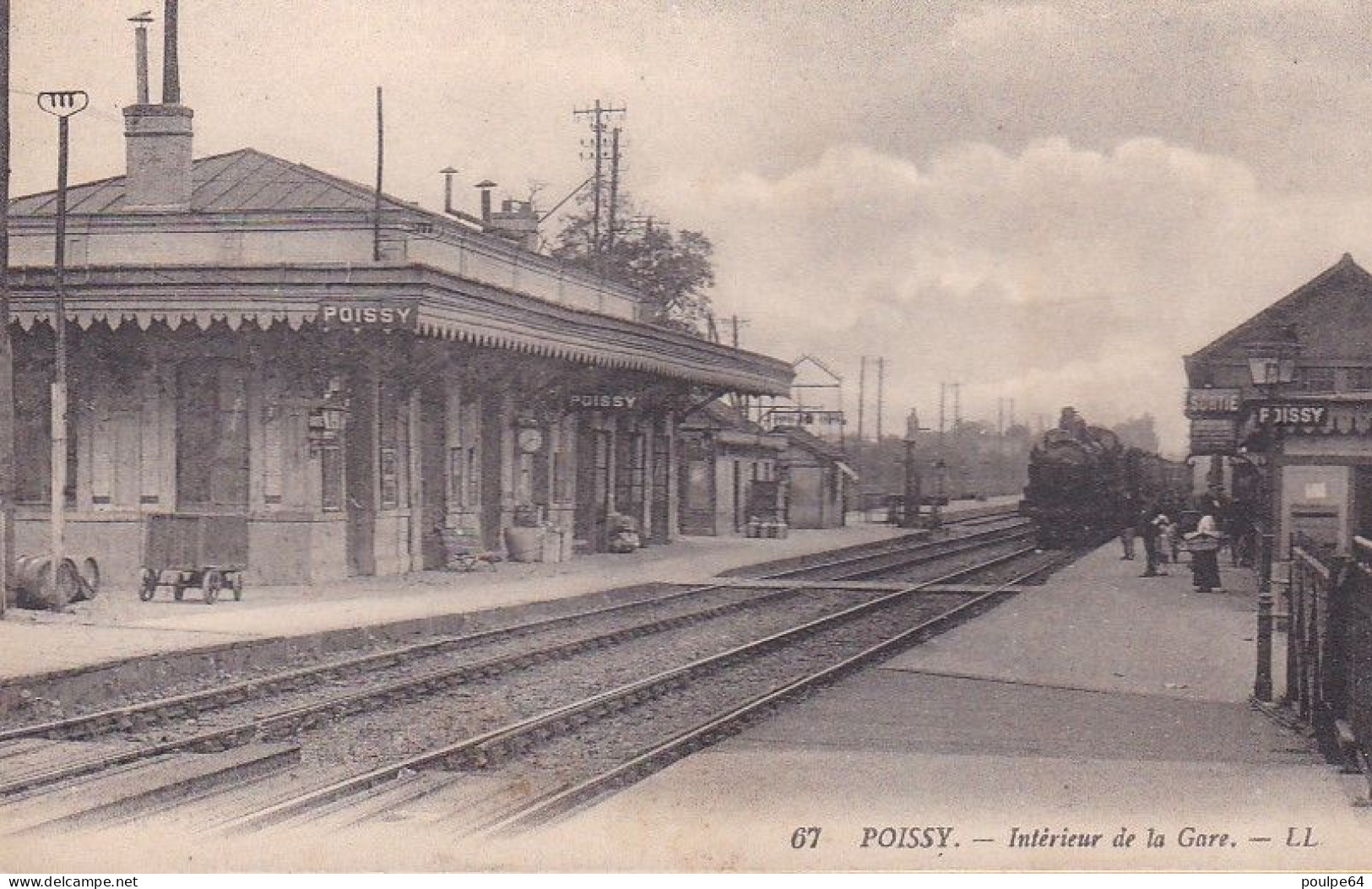 La Gare : Vue Intérieure - Poissy