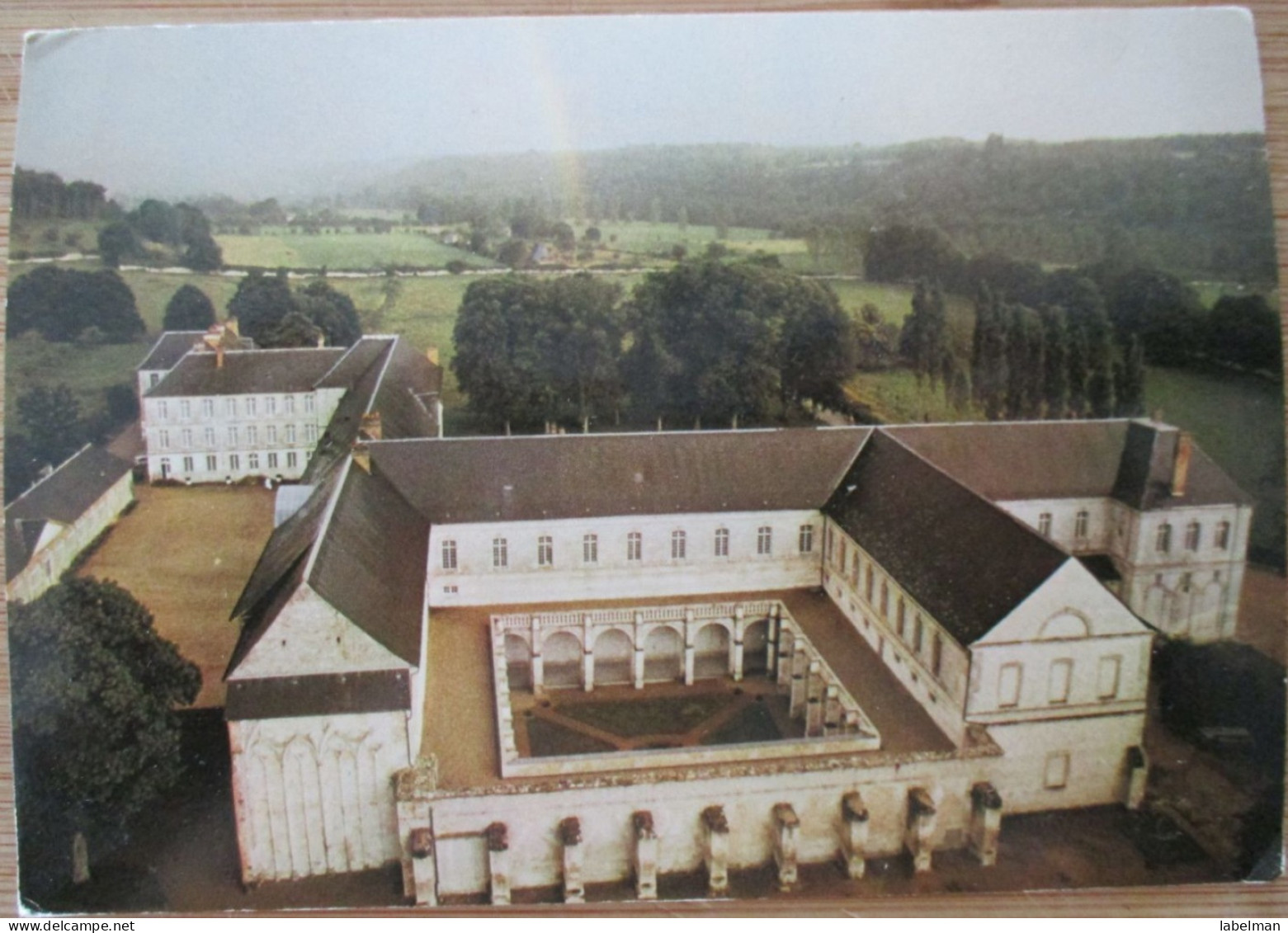 FRANCE EURE MONASTERY NOTRE DAME DU BEC HELLOUIN CARD POSTKAART POSTCARD CARTE POSTALE POSTKARTE CARTOLINA ANSICHTSKARTE - Avenues, Boulevards