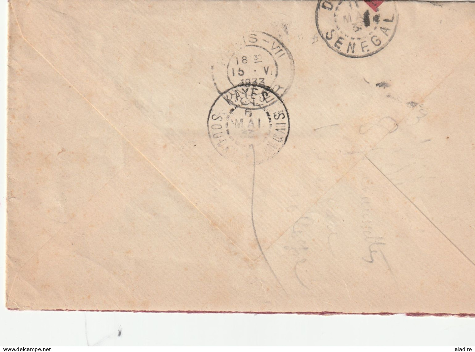 1933/1942 - SOUDAN MALI  - Lot De 2 Enveloppes (1 Voyage étude Air France) Et 1 Carte Postale / Gao, Nioro Et Bamako - Cartas & Documentos