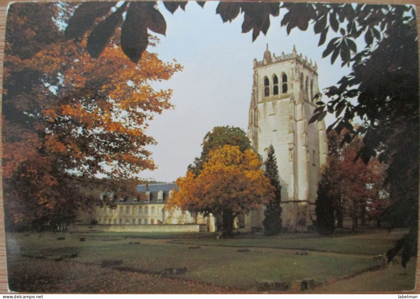 FRANCE EURE MONASTERY NOTRE DAME DU BEC HELLOUIN CARD POSTKAART POSTCARD CARTE POSTALE POSTKARTE CARTOLINA ANSICHTSKARTE - Avenidas, Bulevares