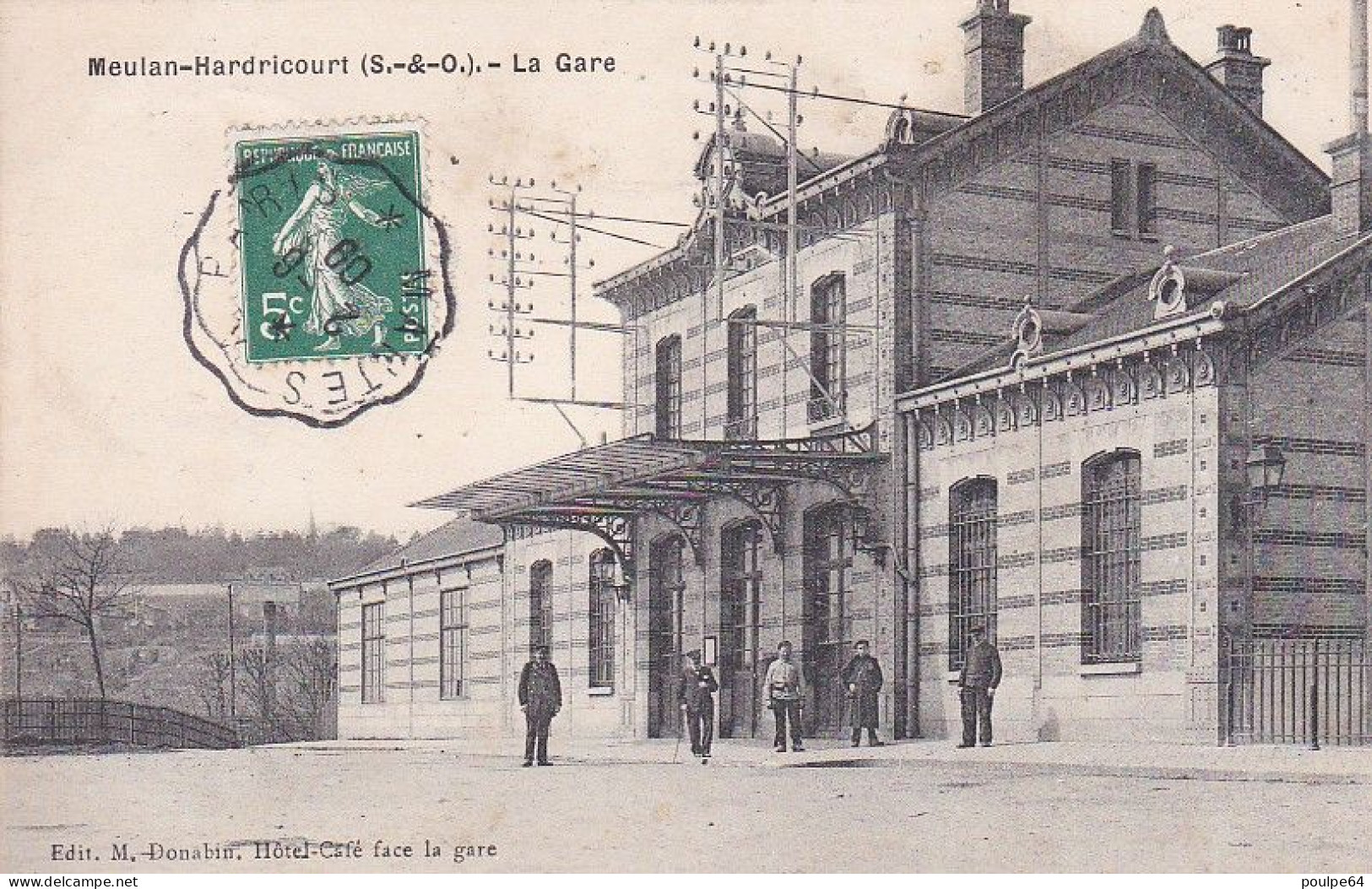 Meulan - Hardricourt - La Gare : Vue Extérieure - Meulan