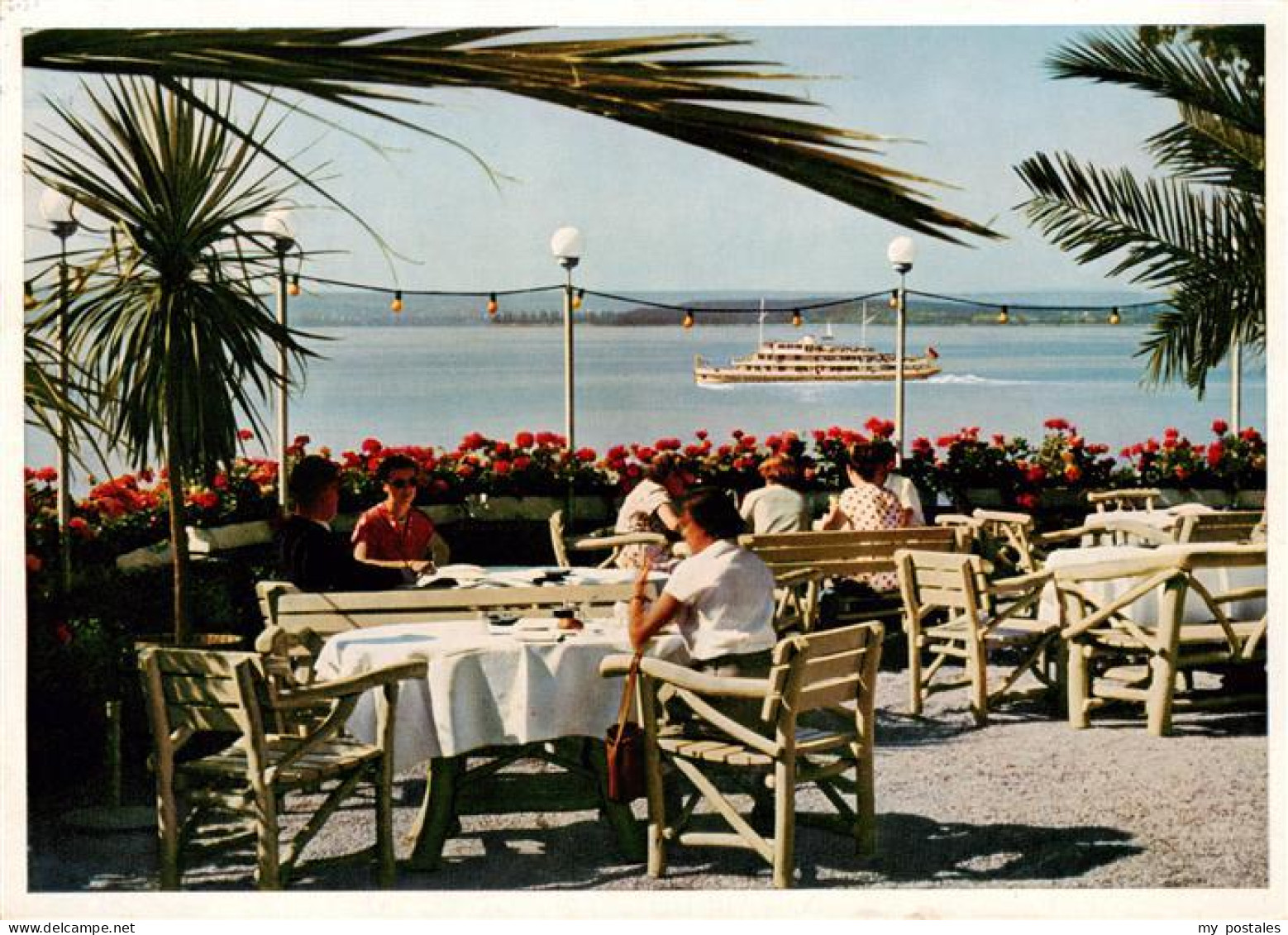 73886920 Meersburg Bodensee Hotel Wilder Mann Terrasse Meersburg Bodensee - Meersburg