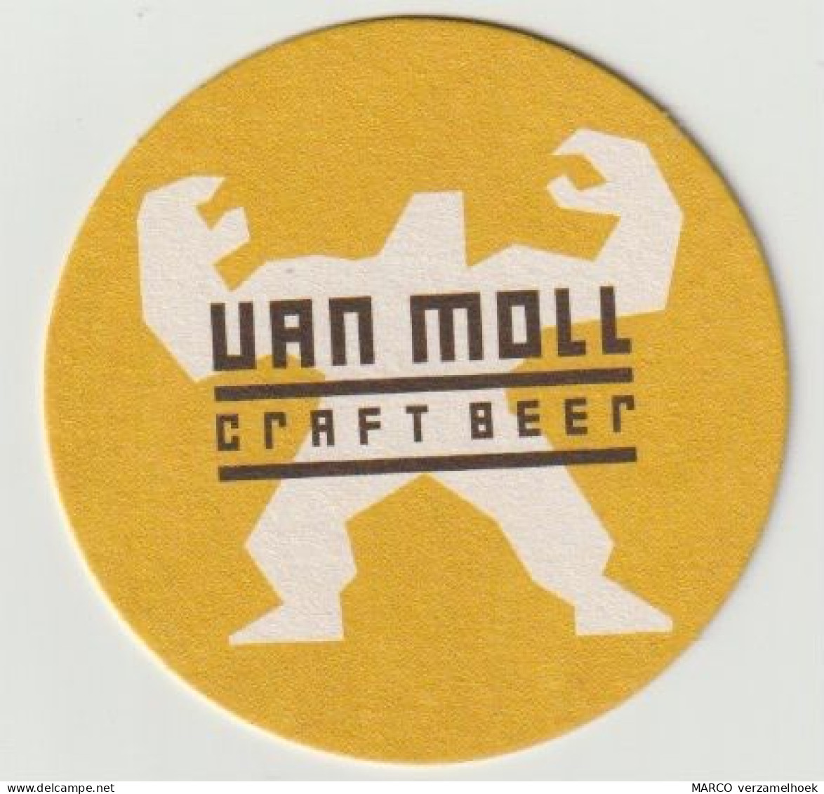 Bierviltje-bierdeckel-beermat Van Moll Craft Beer Eindhoven (NL) - Sotto-boccale