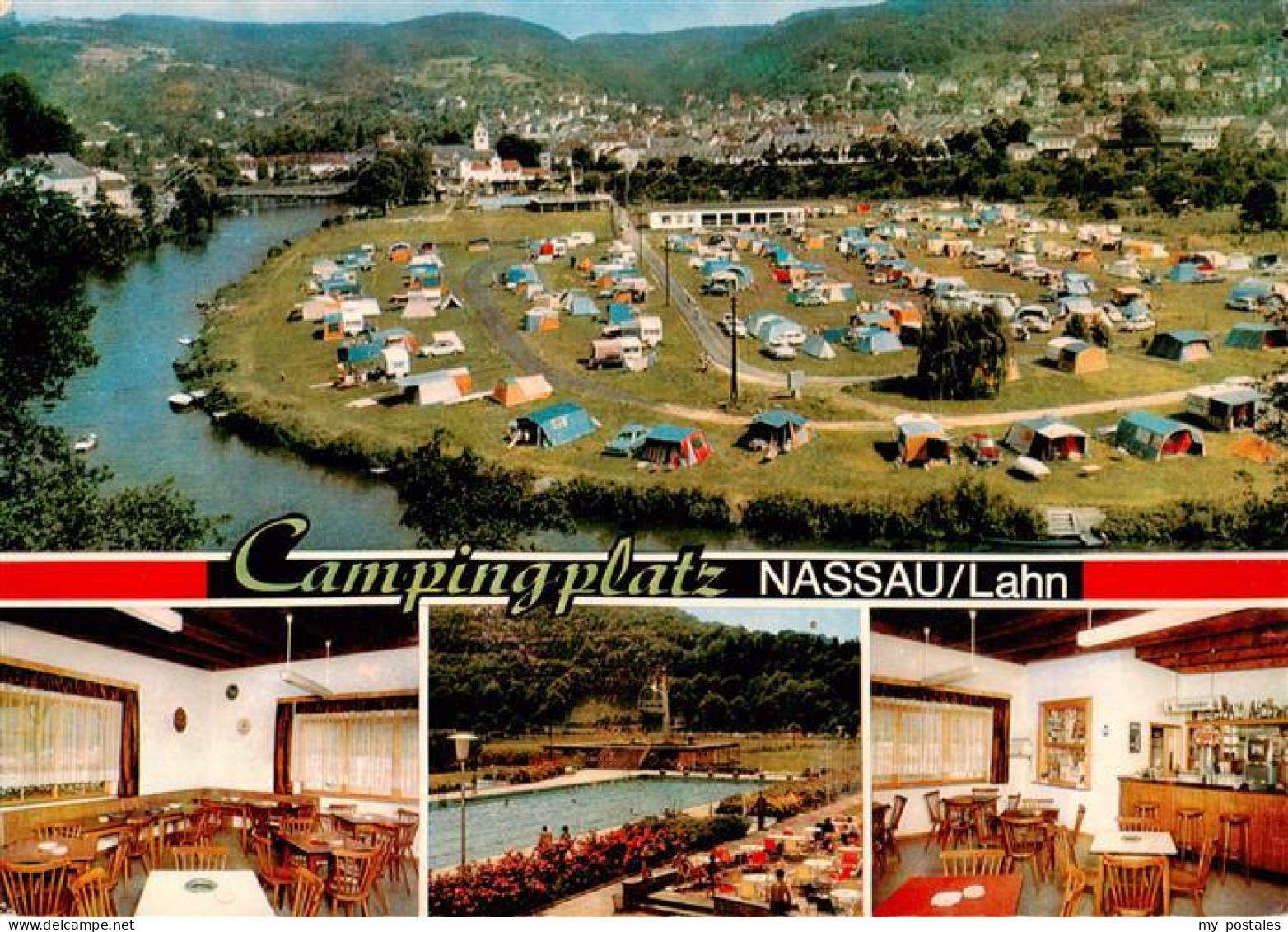 73886877 Nassau Lahn Campingplatz Restaurant Gastraeume Schwimmbad Nassau Lahn - Nassau