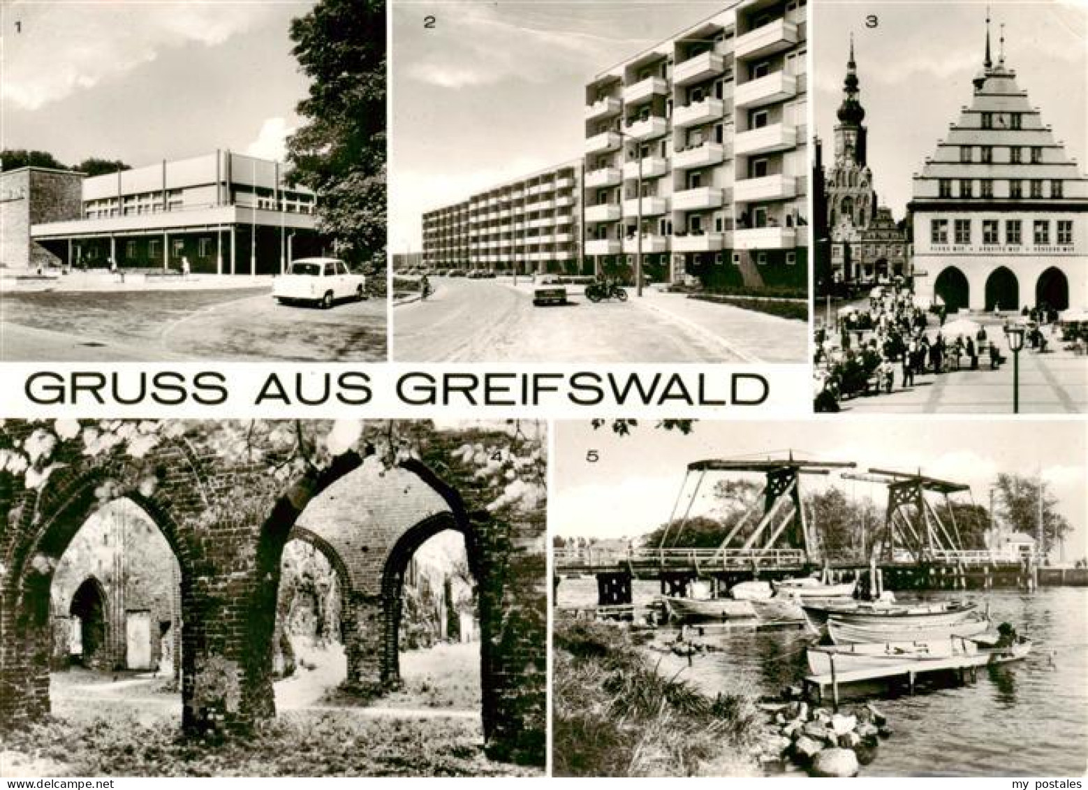 73886851 Greifswald HOG Boddenhus Dubnaring Im Stadtteil Schoenewalde Rathaus Kl - Greifswald