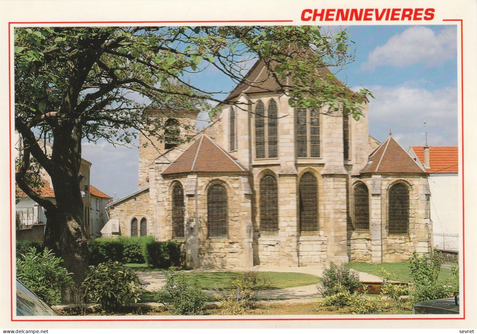 CHENNEVIERES . - L'Eglise St-Pierre. CPM RARE - Chennevieres Sur Marne