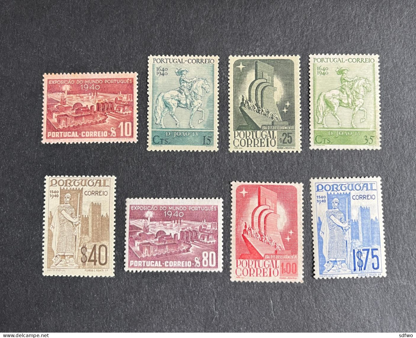 (M) Portugal 1940 - 800 Years Portugal Set - MNH - Nuevos