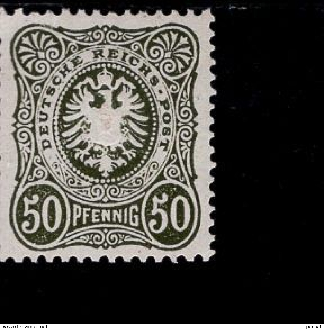 Deutsches Reich 44 Ba Reichsadler Im Oval MNH ** Postfrisch Neuf - Ungebraucht