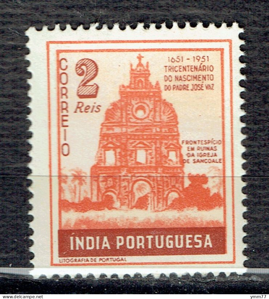 Tricentenaire De La Naissance Du R. P. José Vaz - India Portoghese