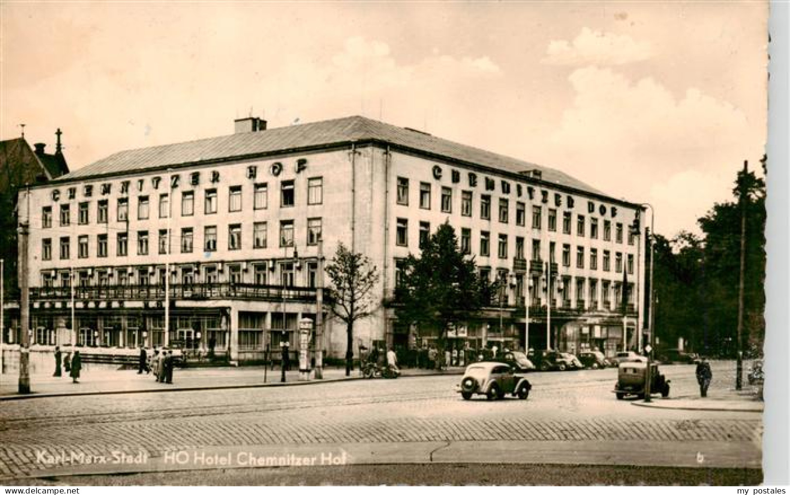 73886676 Karl-Marx-Stadt HO Hotel Chemnitzer Hof Karl-Marx-Stadt - Chemnitz