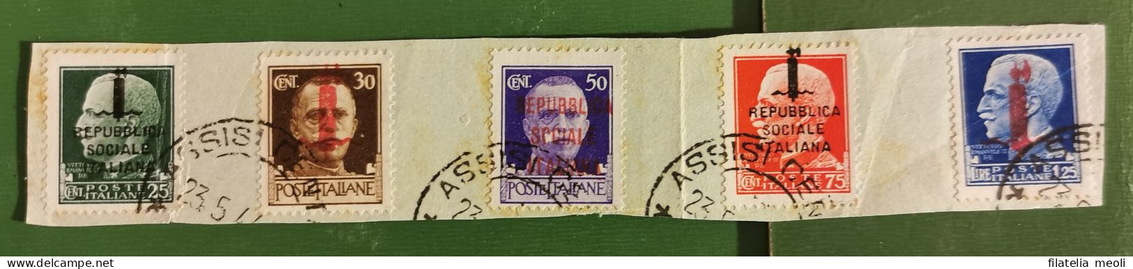 REPUBBLICA SOCIALE 1944 - Poststempel