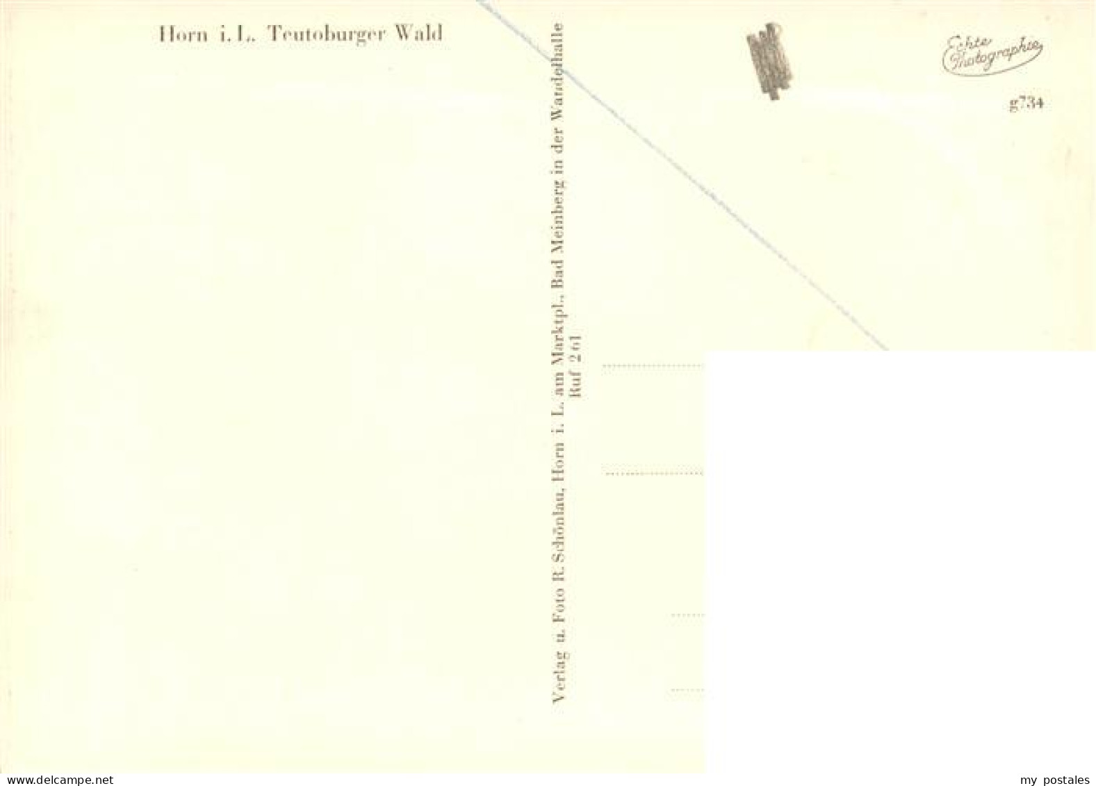 73886645 Horn Lippe Ortsansicht Teutoburger Wald Horn Lippe - Bad Meinberg