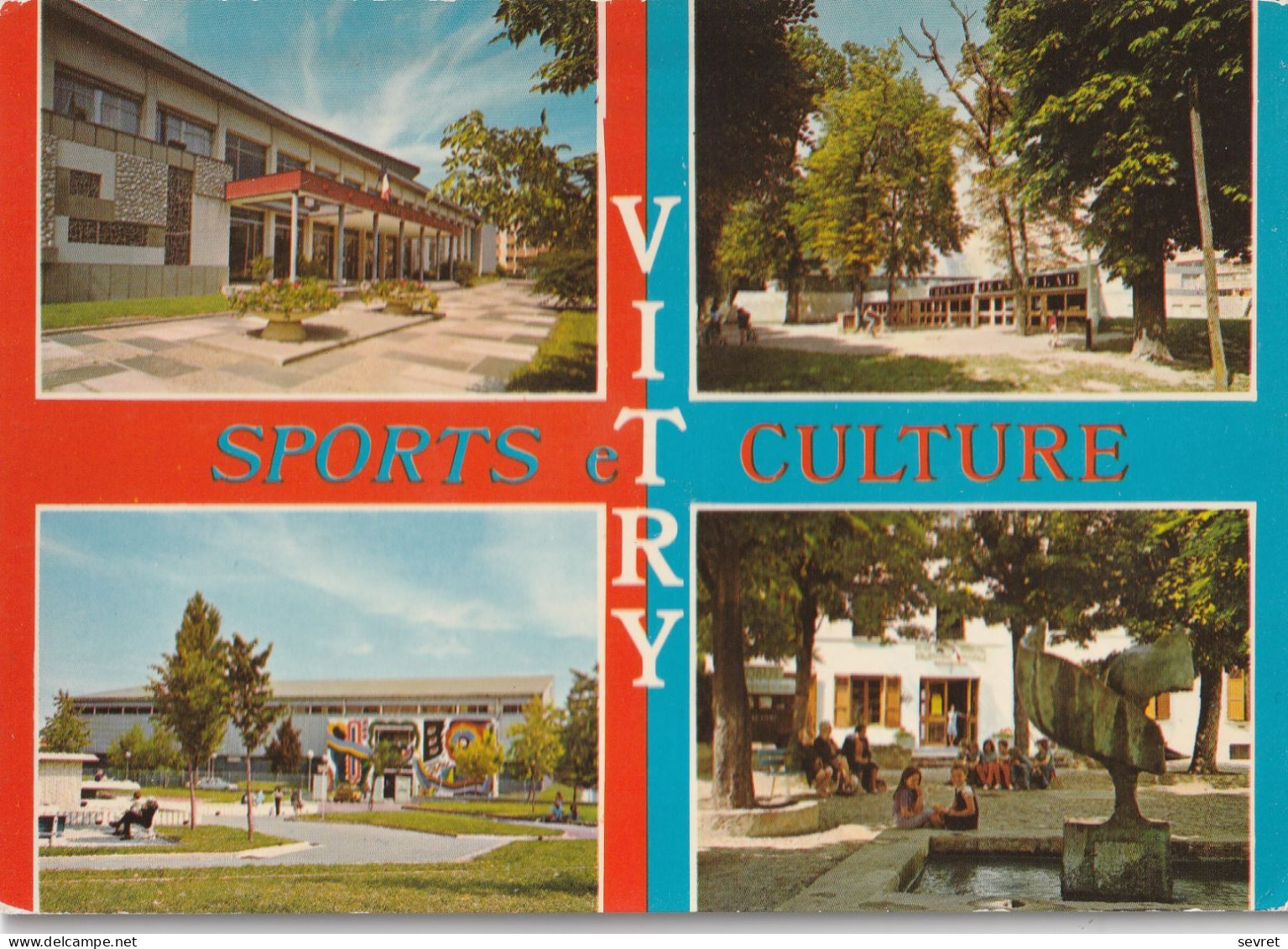 VITRY  - Sports Et Culture  -  Multivues  -  CPM - Vitry Sur Seine