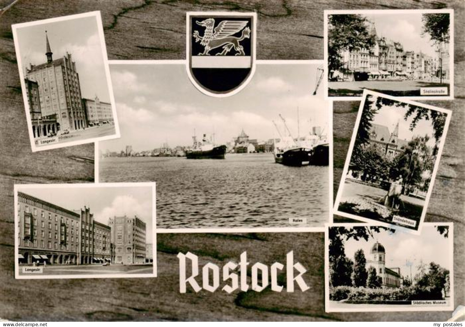 73886593 Rostock Langestrasse Stalinstrasse Staendehaus Staedt Museum  - Rostock