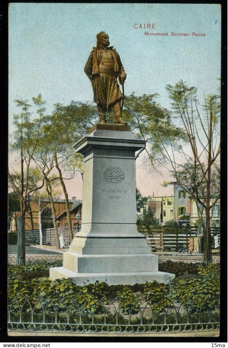 LE CAIRE Monument Soliman Pacha Ephtimios - Cairo