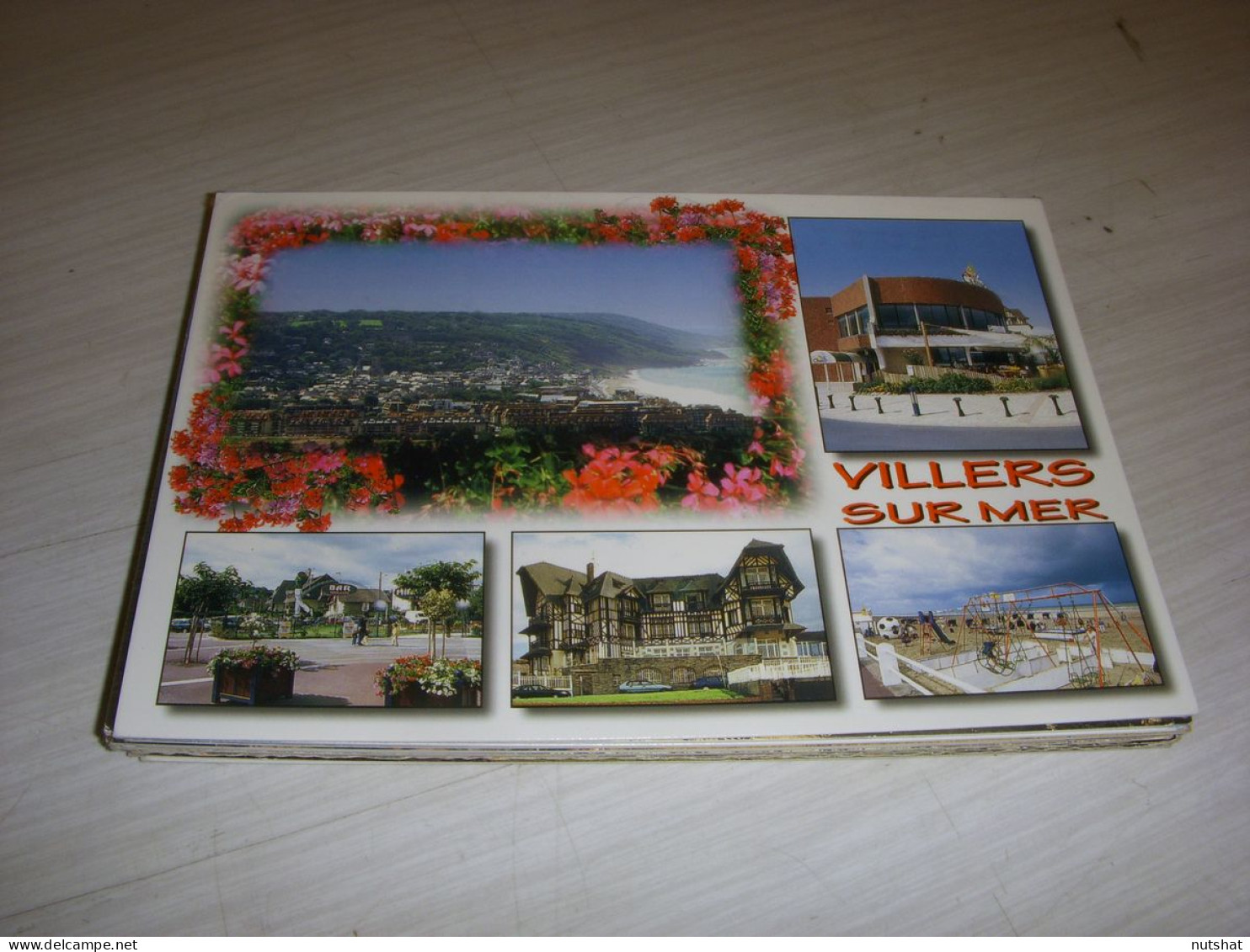 CP CARTE POSTALE CALVADOS VILLERS Sur MER VUES - ECRITE Et TIMBREE - Villers Sur Mer