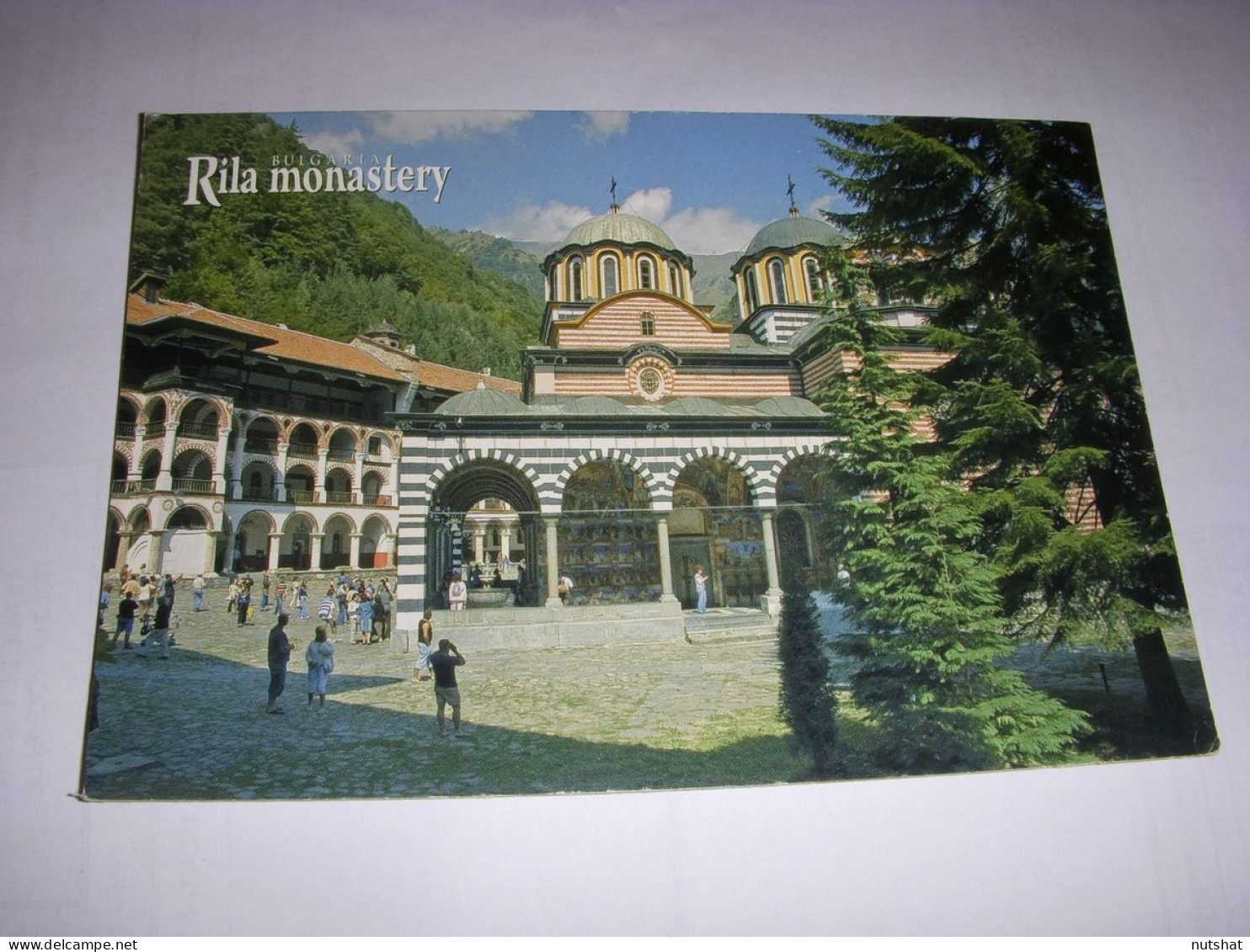 CP CARTE POSTALE BULGARIE MONASTERE De RILA - ECRITE - Bulgarije