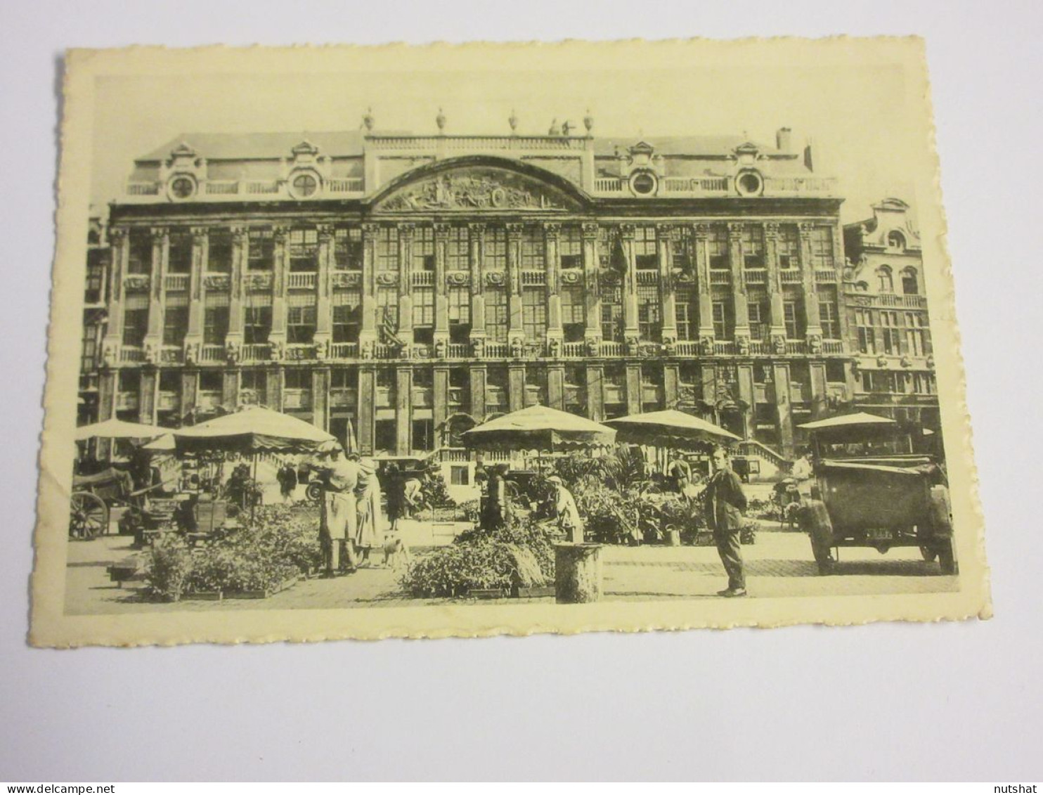 CP CARTE POSTALE BELGIQUE BRUXELLES GRAND PLACE MAISON DUCS De BRABANT           - Lanen, Boulevards