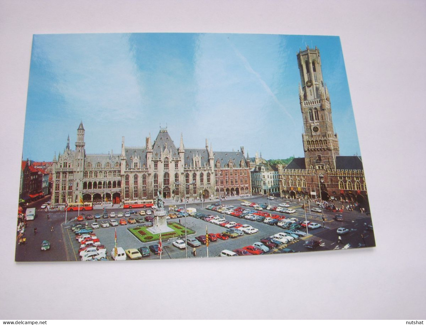 CP CARTE POSTALE BELGIQUE BRUGES GRAND'PLACE - Vierge - Brugge