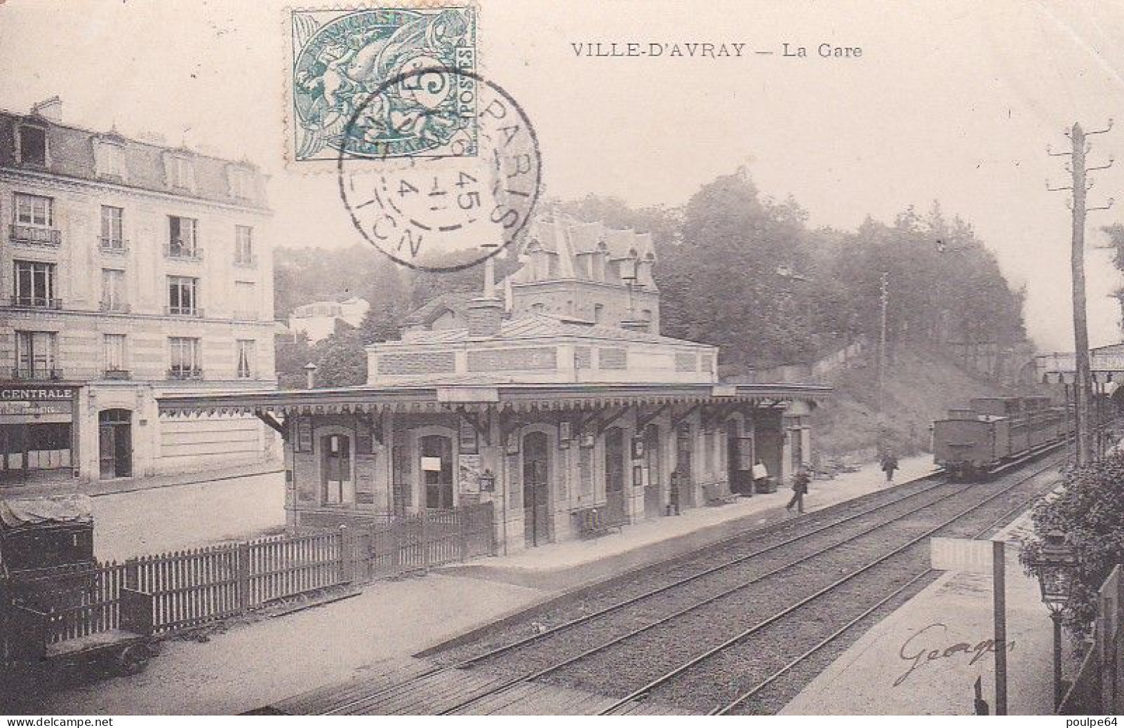 Sèvres - Ville D'Avray - La Gare : Vue Intérieure - Sevres