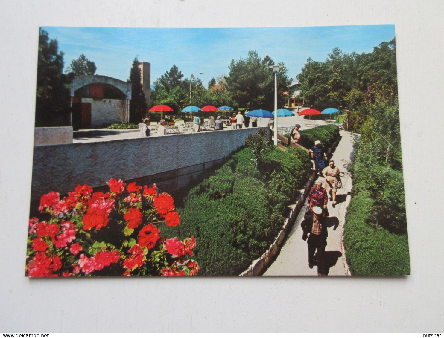 CP CARTE POSTALE ALPES MARITIMES GRASSE VVF TERRASSE Et JARDINS PAVILLON ACCUEIL - Grasse