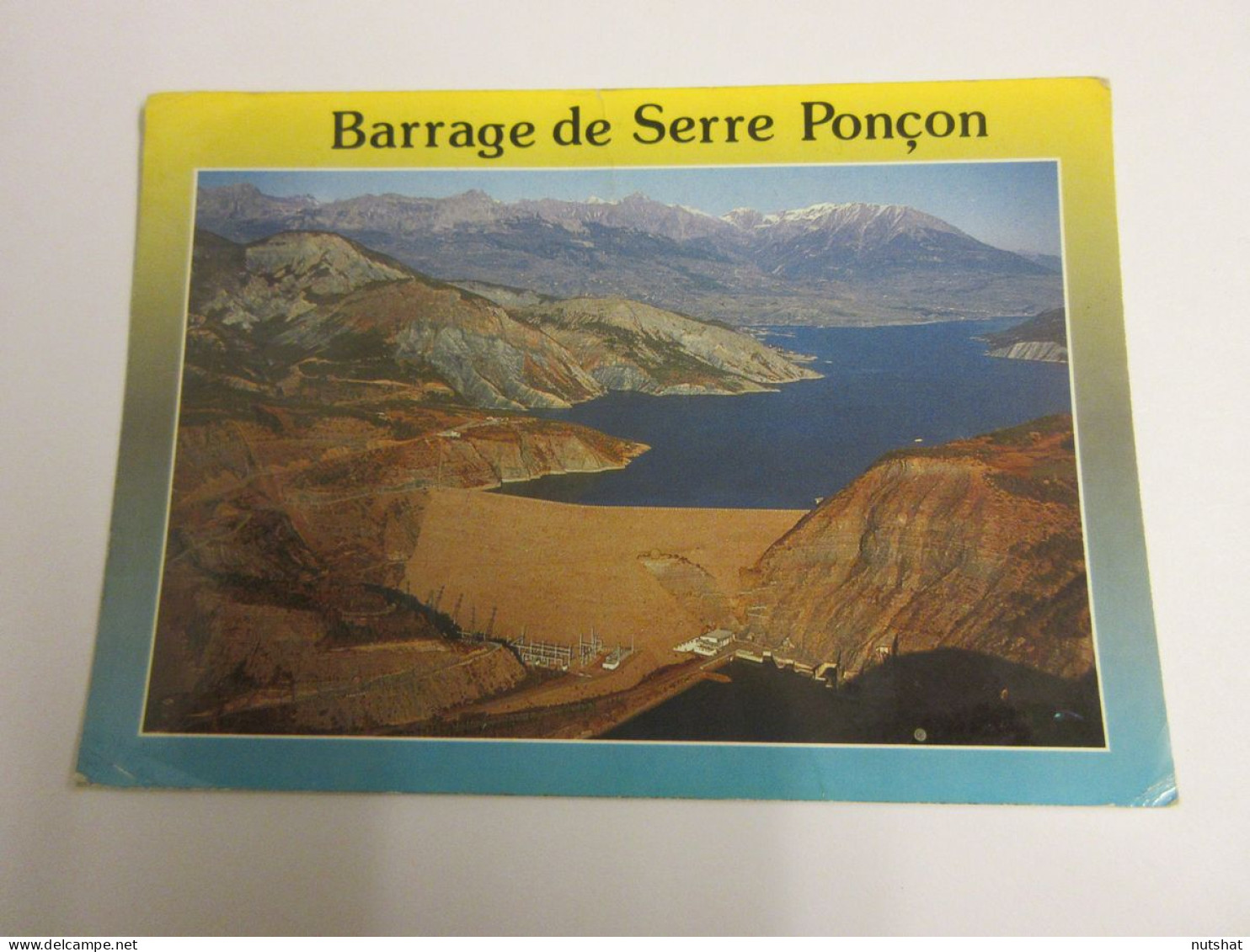 CP CARTE POSTALE ALPES De HAUTE PROVENCE BARRAGE De SERRE PONCON - Vierge - Other & Unclassified