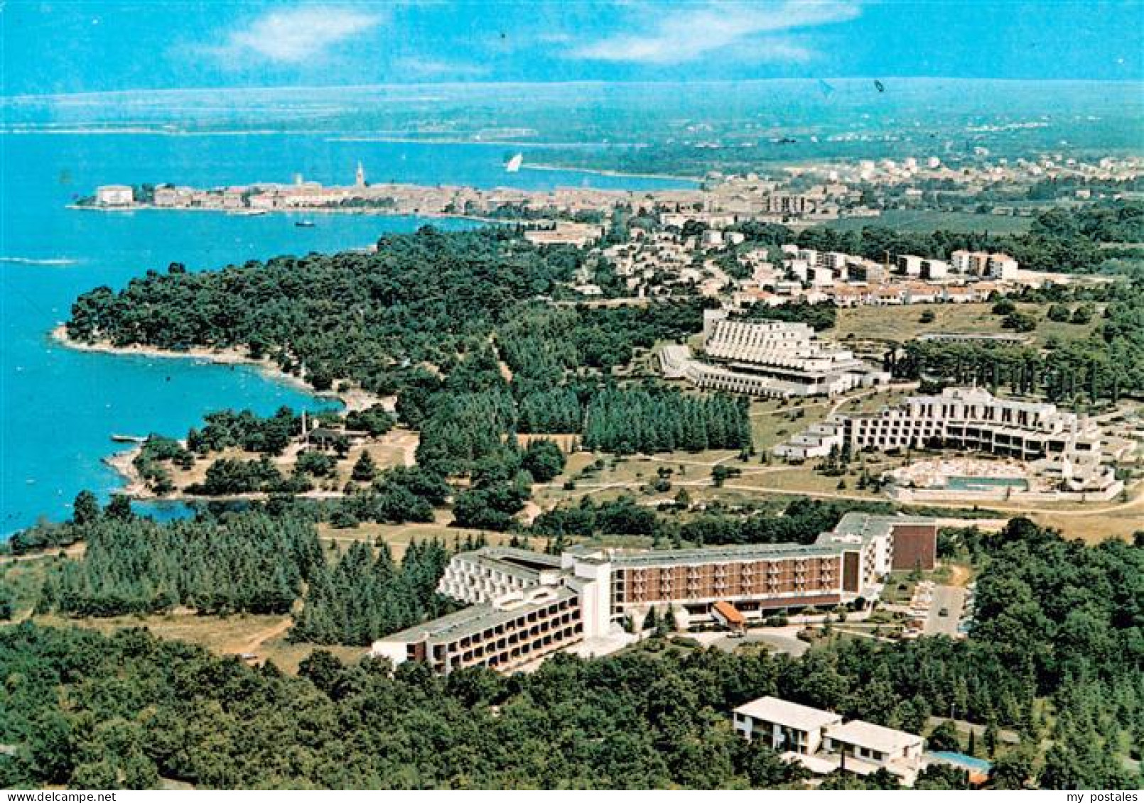 73886539 Porec Croatia Fliegeraufnahme  - Croazia