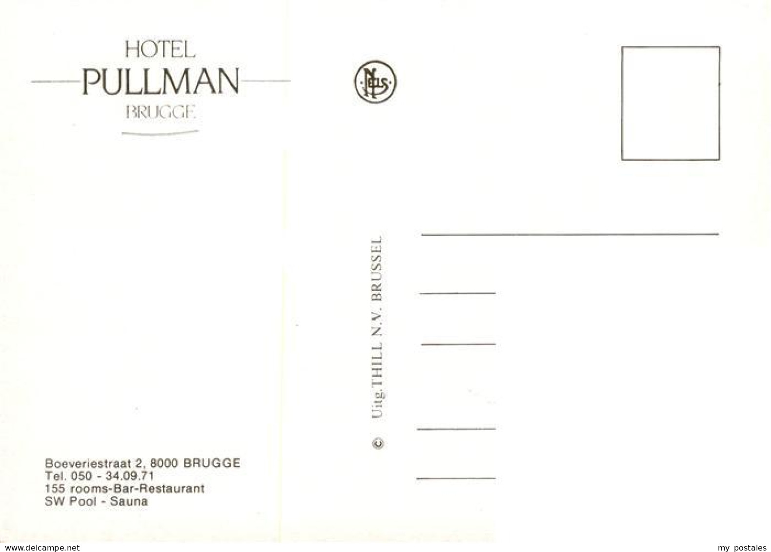 73886532 Brugge Bruges Flandern Hotel Pullmann Teilansichten  - Brugge