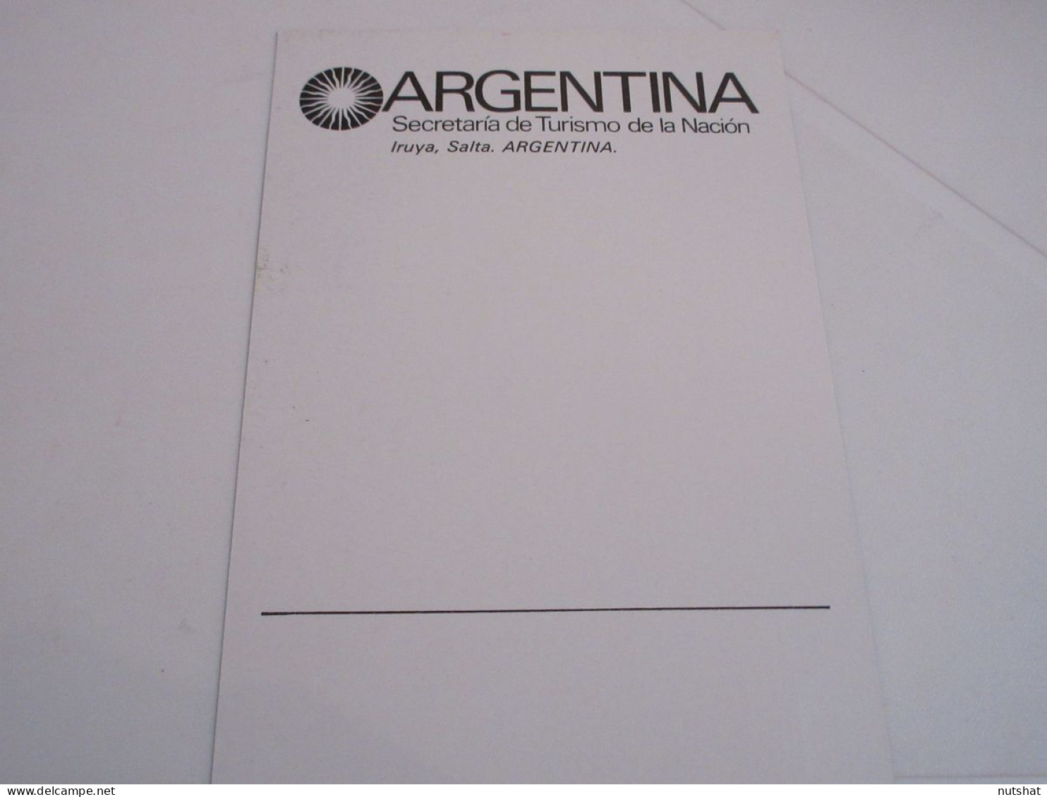 CP CARTE POSTALE Gd FORMAT ARGENTINE SALTA IRUYA CHAPELLE - Vierge               - Argentinien