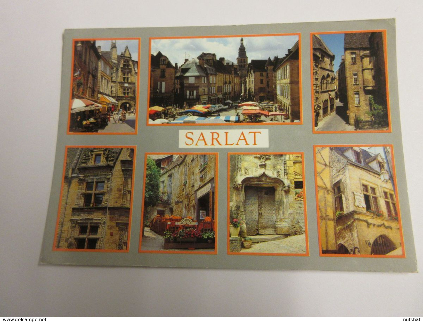 CP CARTE POSTALE DORDOGNE SARLAT VUES DIVERSES - Ecrite En 1995 - Sarlat La Caneda