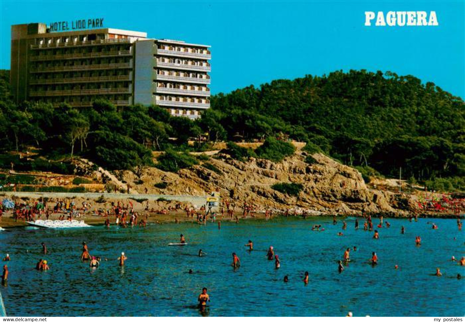 73886523 Paguera Mallorca Islas Baleares ES Hotel Lido Park Fliegeraufnahme  - Andere & Zonder Classificatie