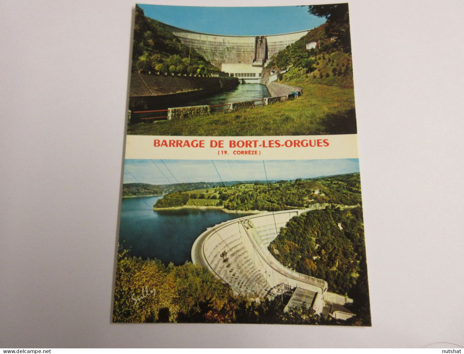 CP CARTE POSTALE CORREZE BORT Les ORGUES Le BARRAGE - Vierge - Sonstige & Ohne Zuordnung