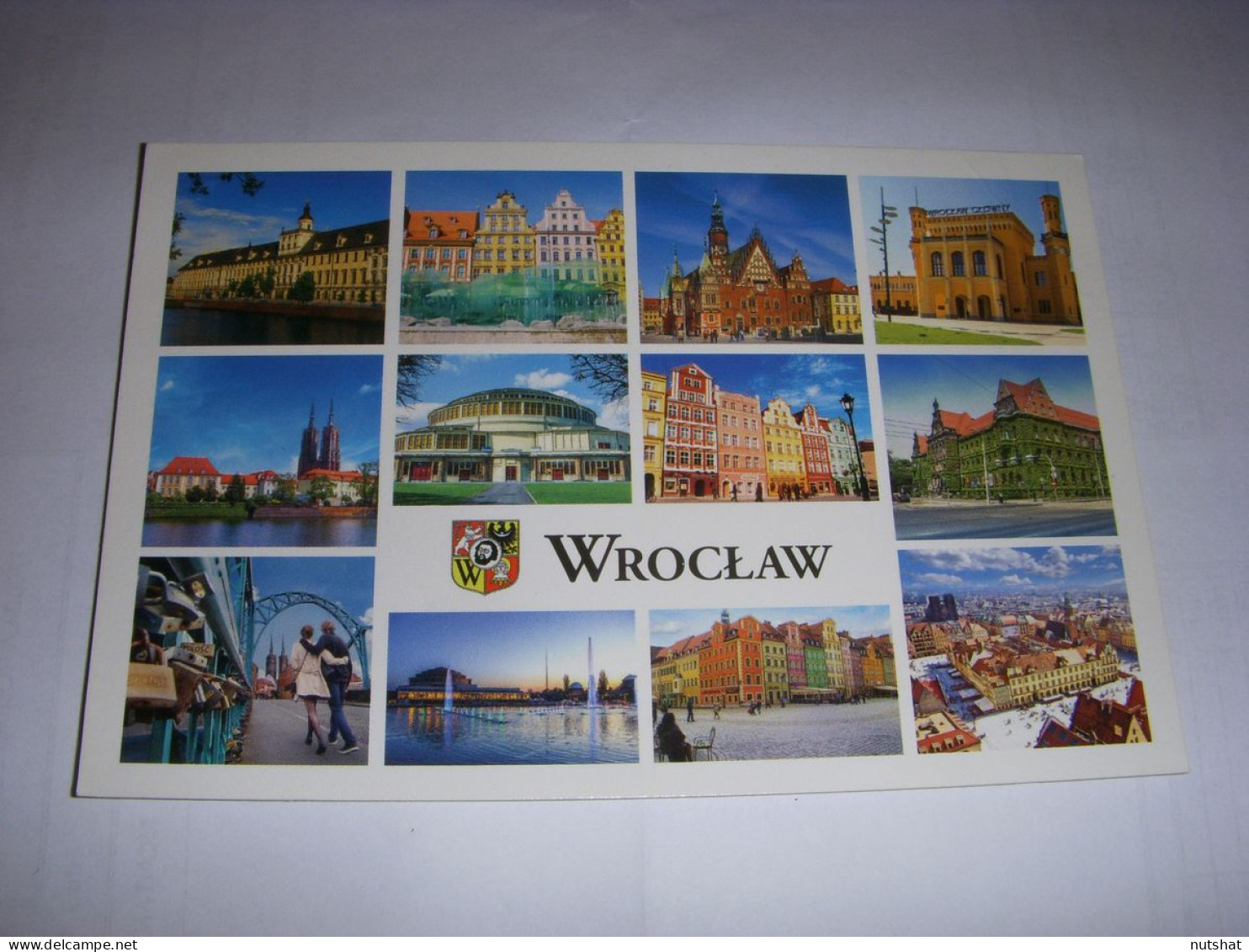 CP CARTE POSTALE POLOGNE WROCLAW VUES GENERALES - ECRITE  - Poland