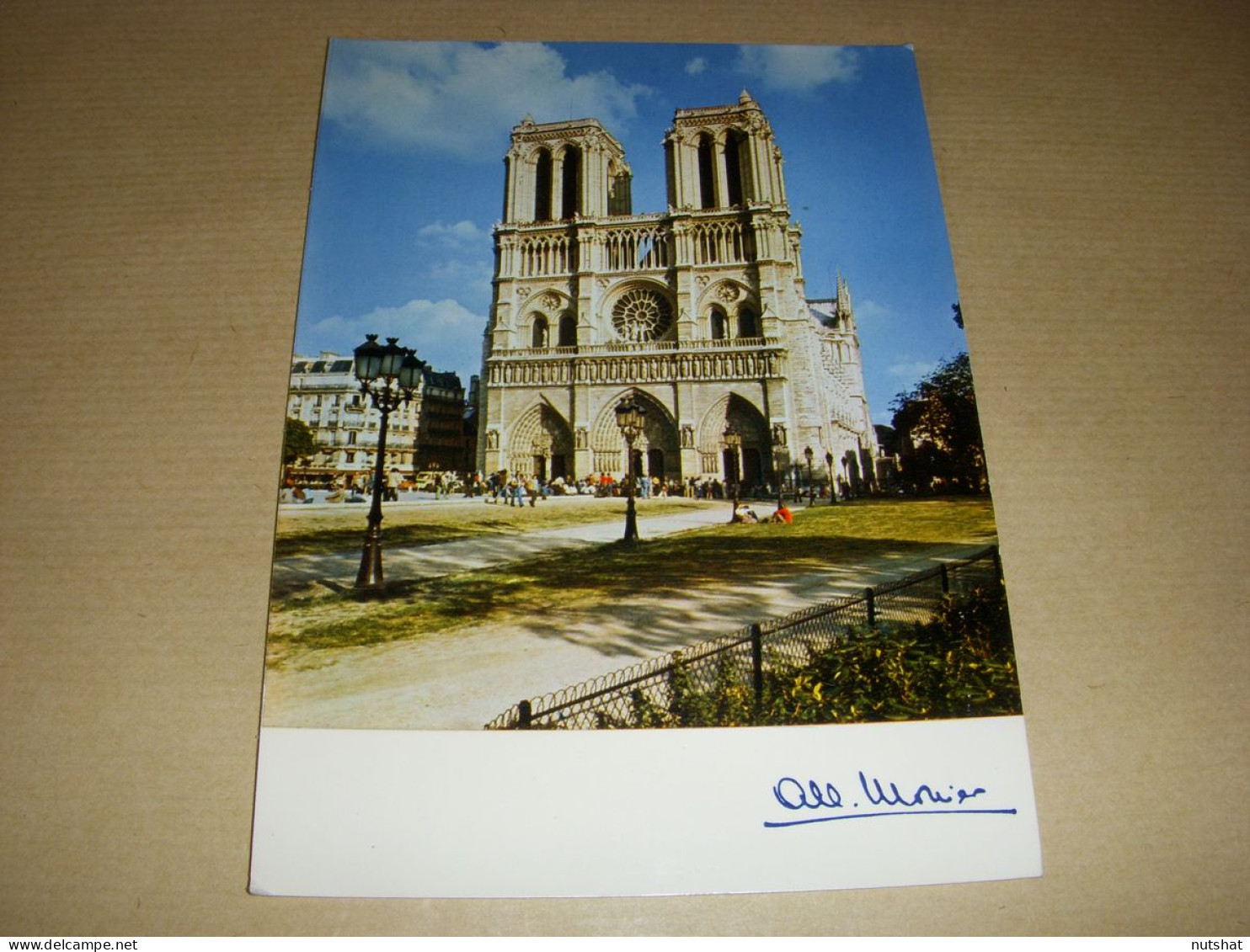 CP CARTE POSTALE PARIS NOTRE DAME - VIERGE - Notre Dame De Paris