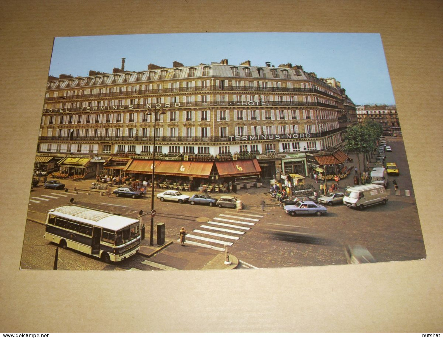 CP CARTE POSTALE PARIS HOTEL TERMINUS NORD - VIERGE - Cafés, Hotels, Restaurants