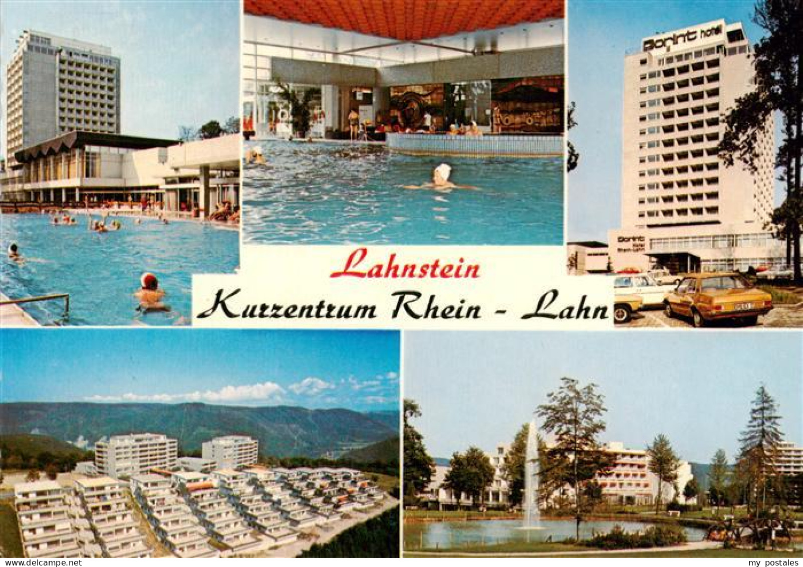 73886508 Lahnstein Kurzentrum Rhein Lahn Frei Und Hallenbad Fliegeraufnahme Dori - Lahnstein