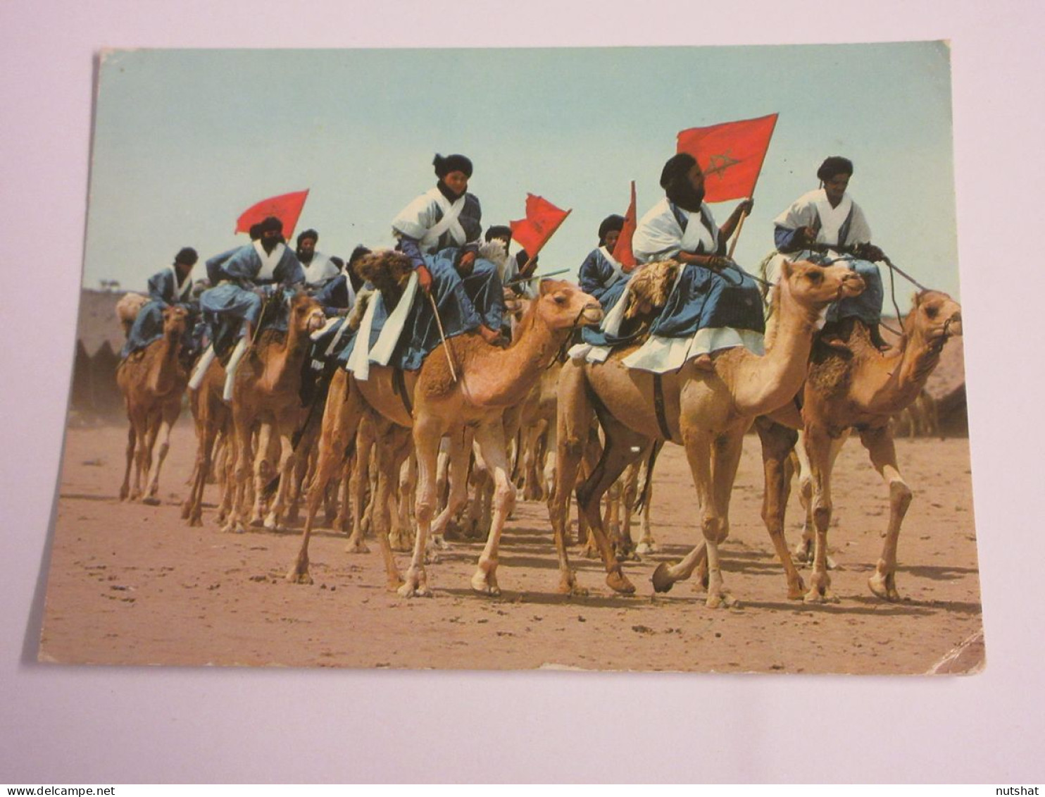 CP CARTE POSTALE MAROC Le SUD MAROCAIN Aux PORTES Du DESERT - Ecrite En 1986 - Otros & Sin Clasificación